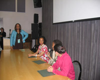 Filmmakers at post screening Q&A